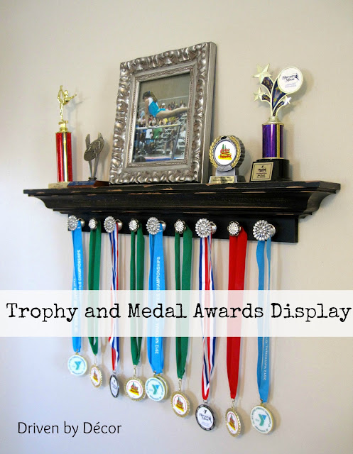 trophy shelf plans